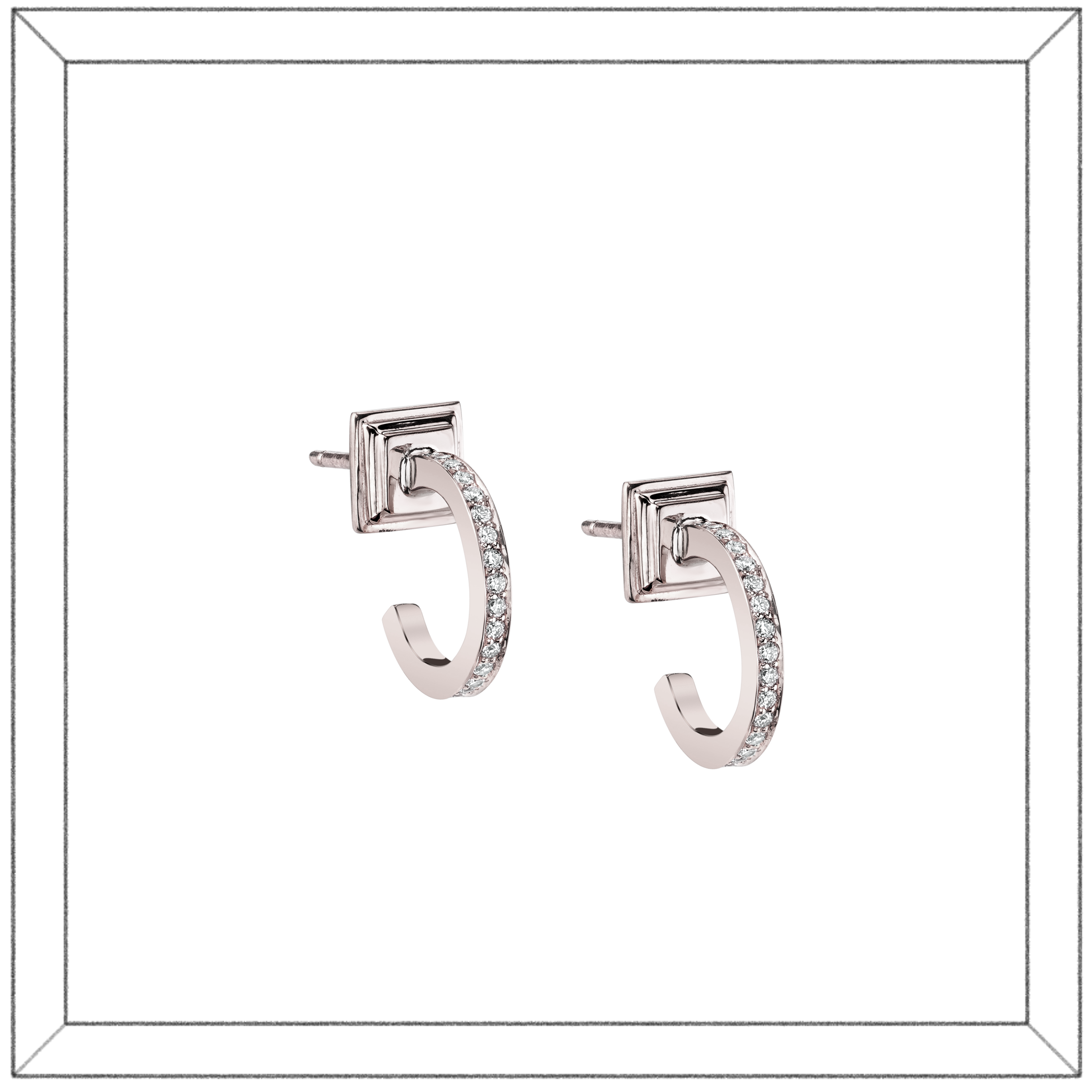 Coria Huggie Earrings