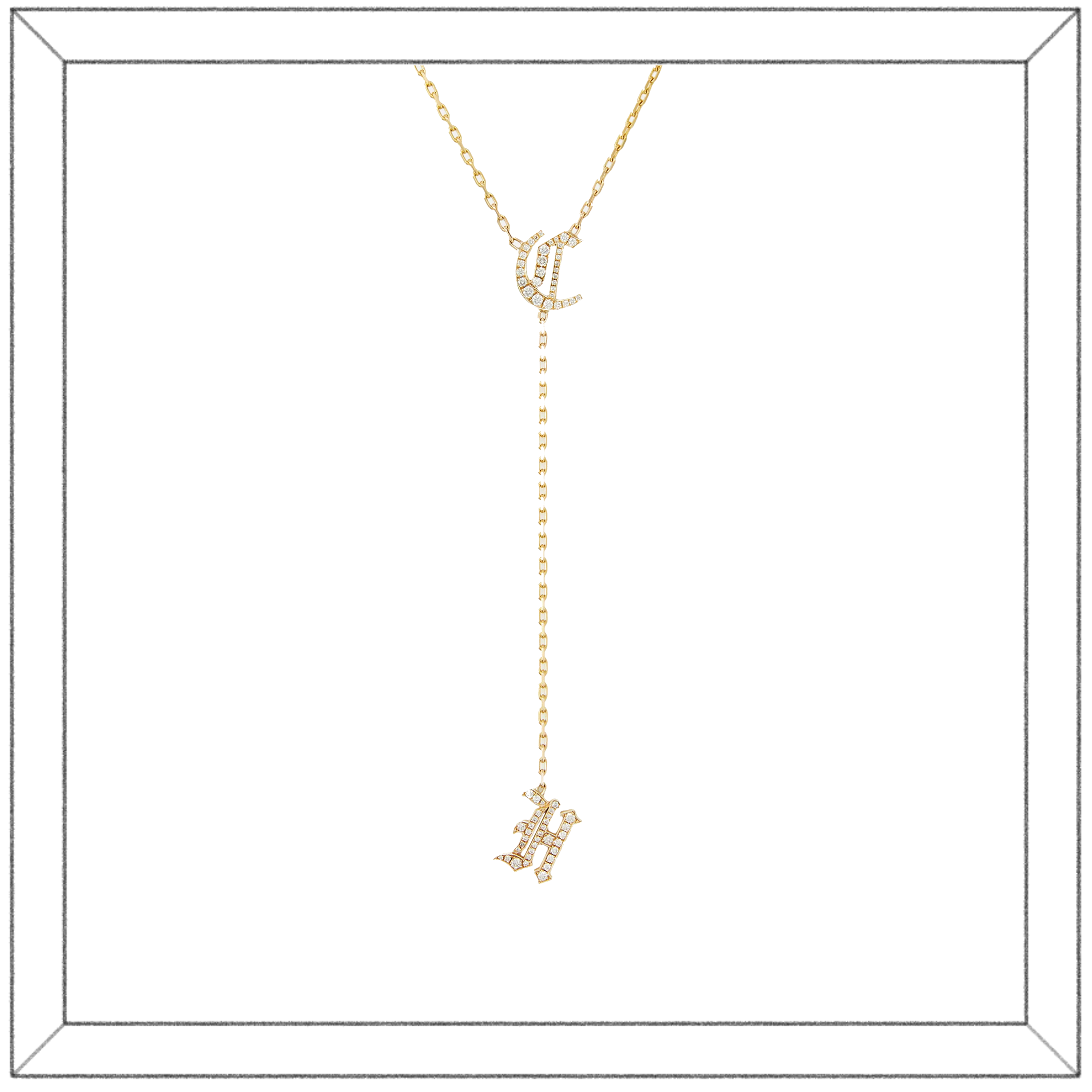 La Firma Lariat Necklace