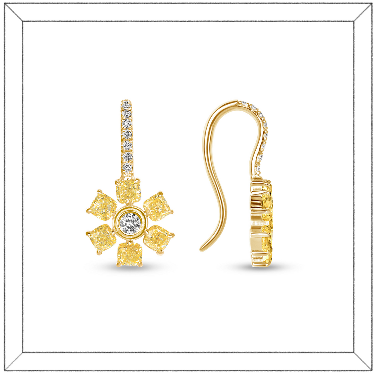 Margherita Diamond Earrings