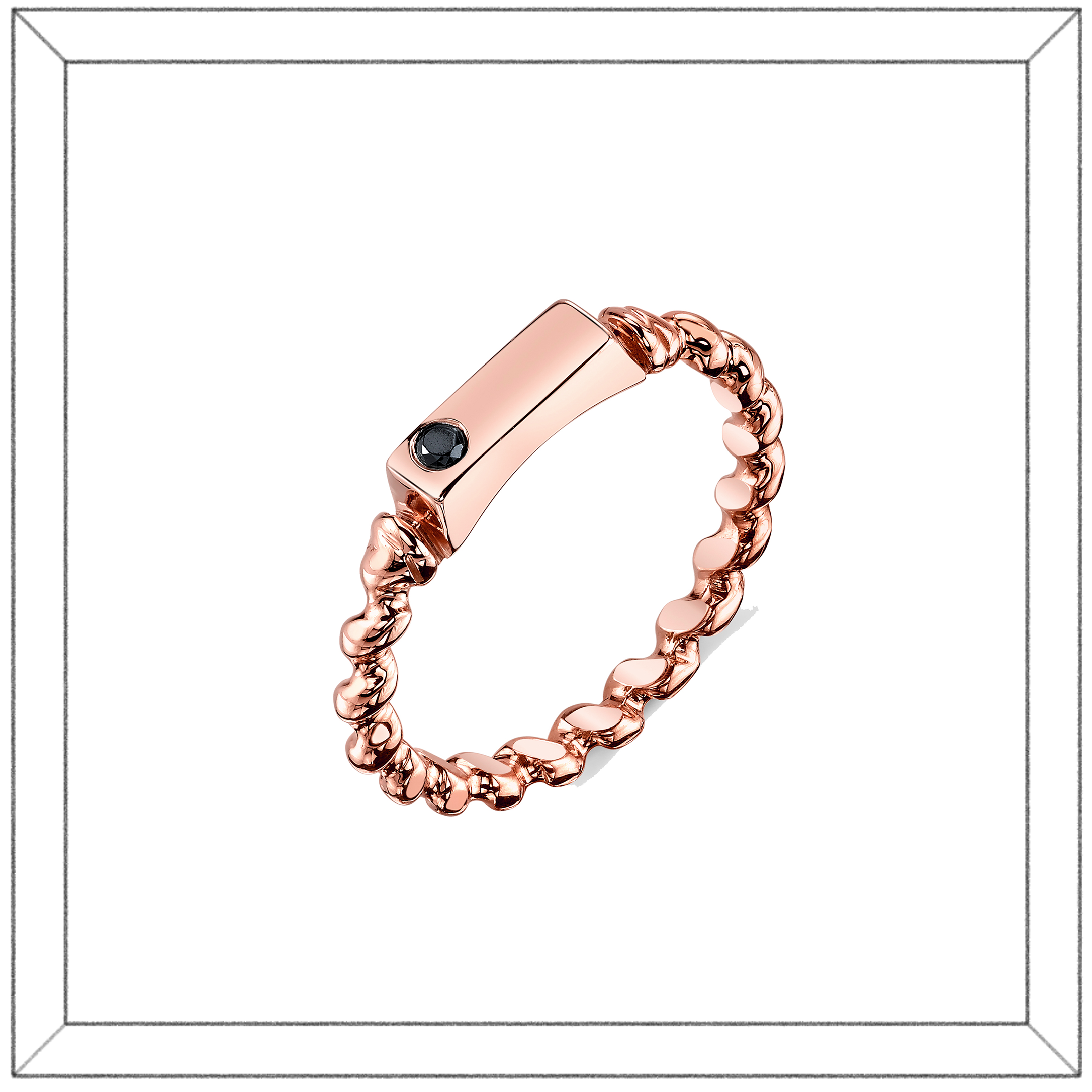 Corda Nameplate Ring
