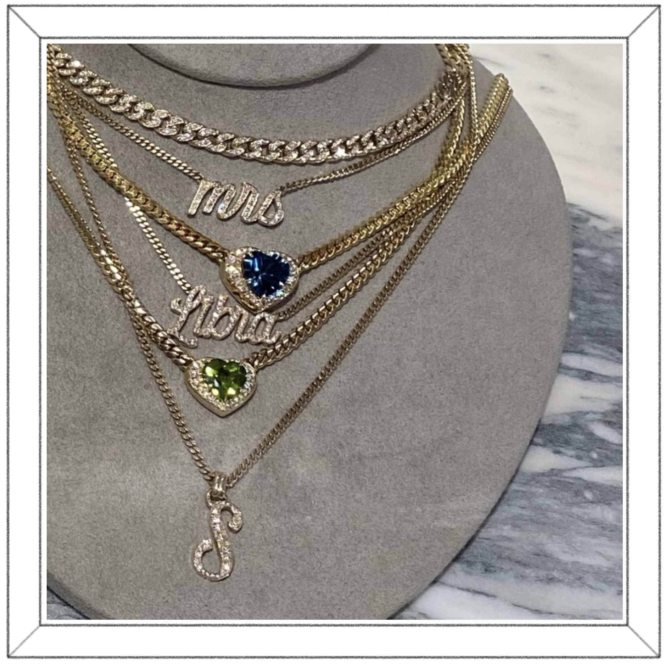 Tesoro Necklace, Peridot