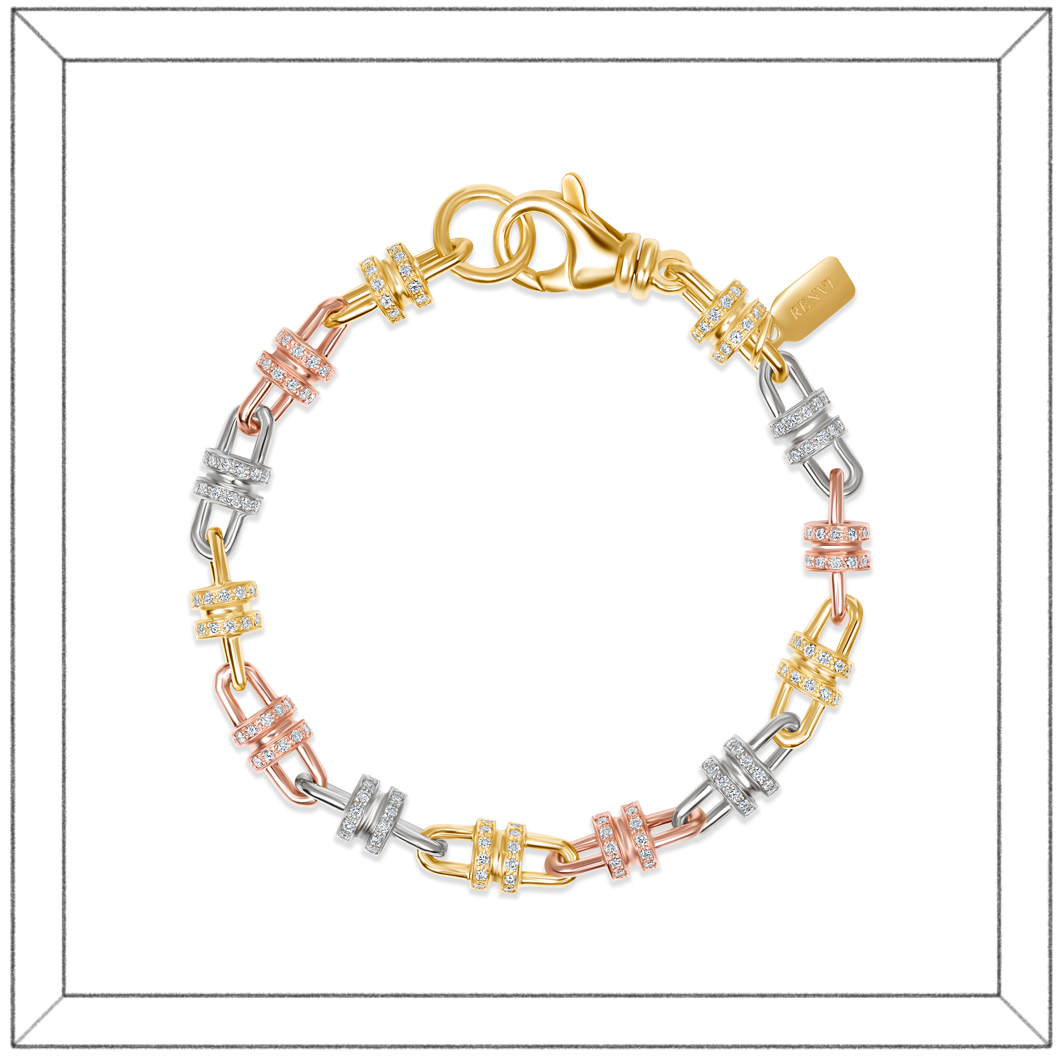 XL Capital Link Bracelet