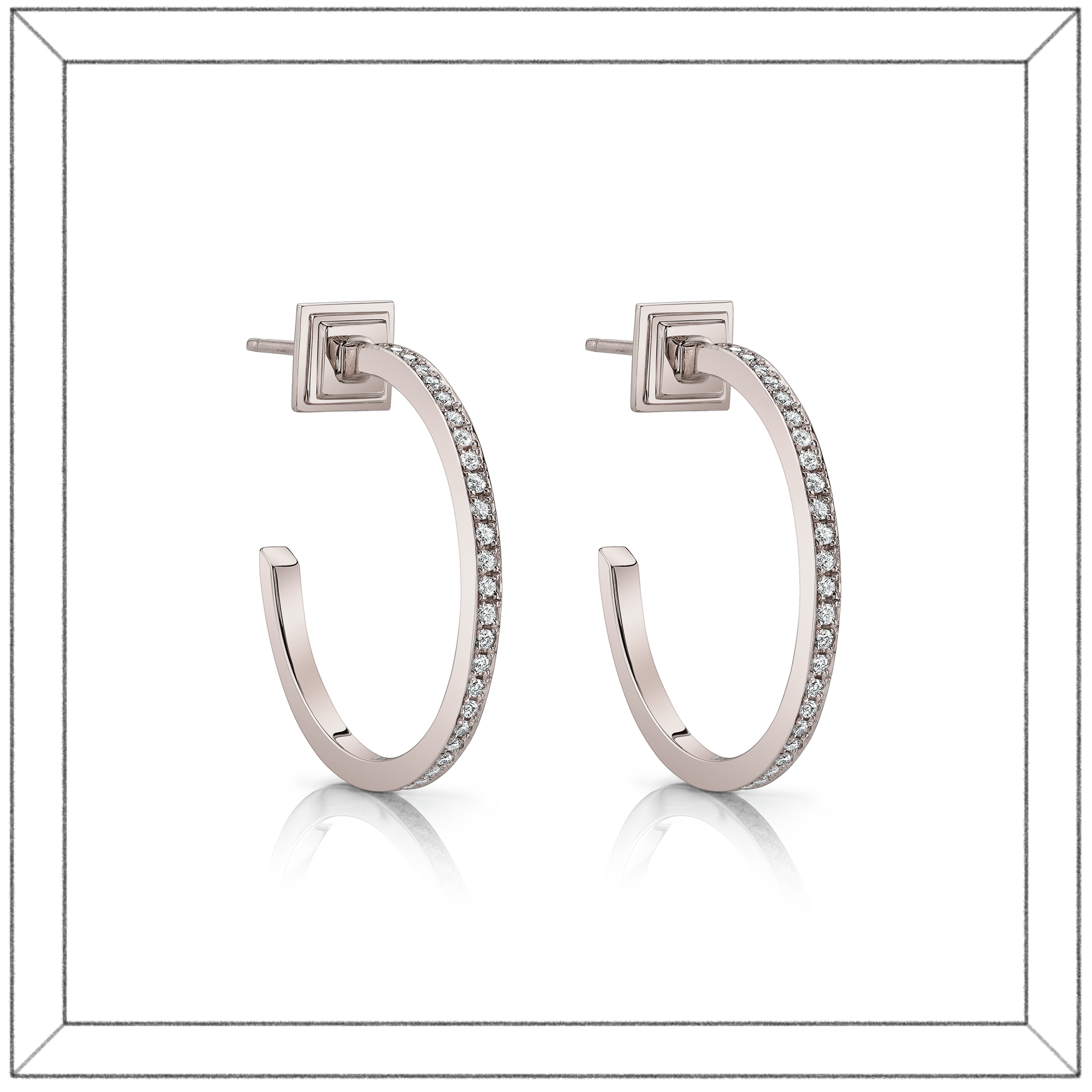 XL Coria Hoop Earrings