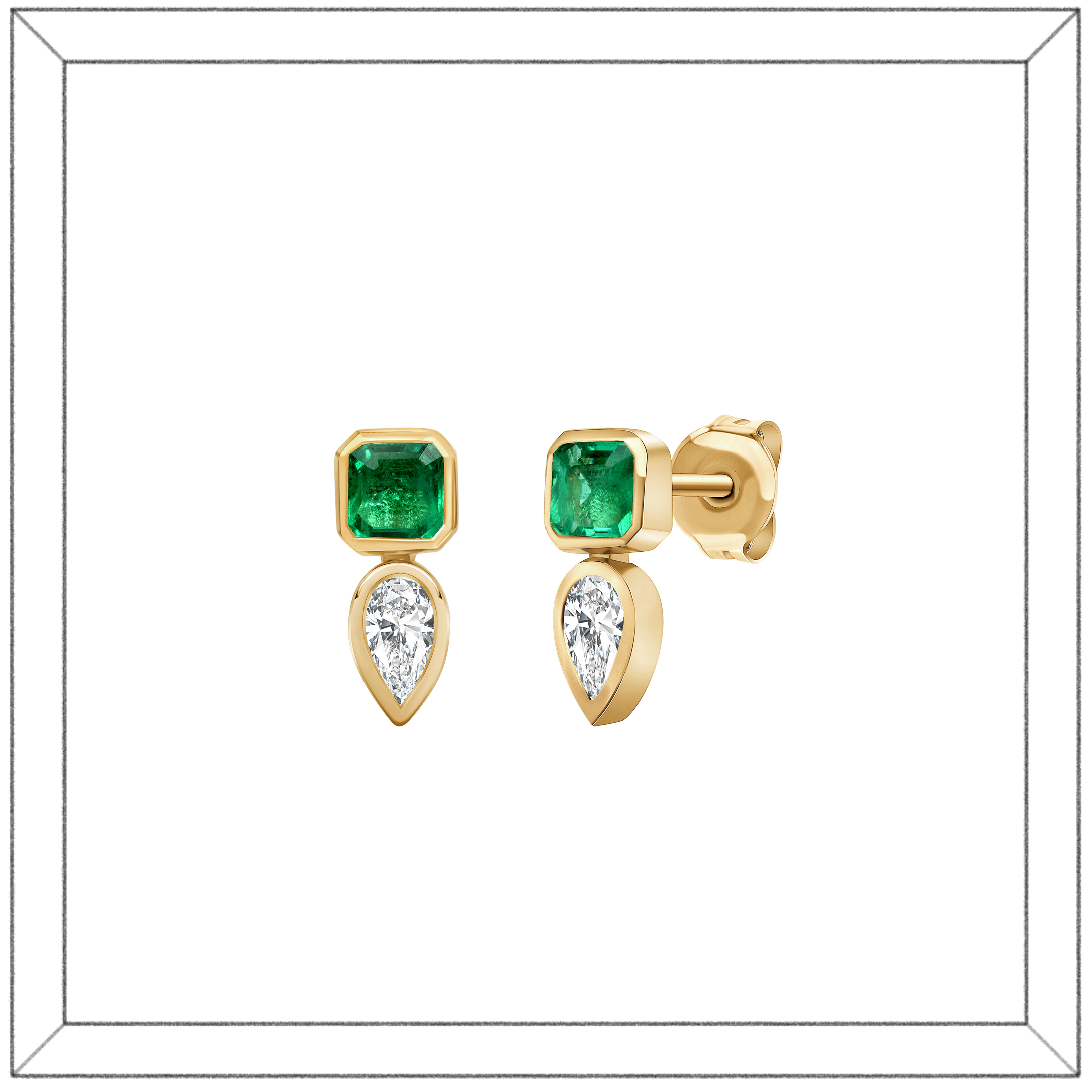 Impilati Stud Earrings