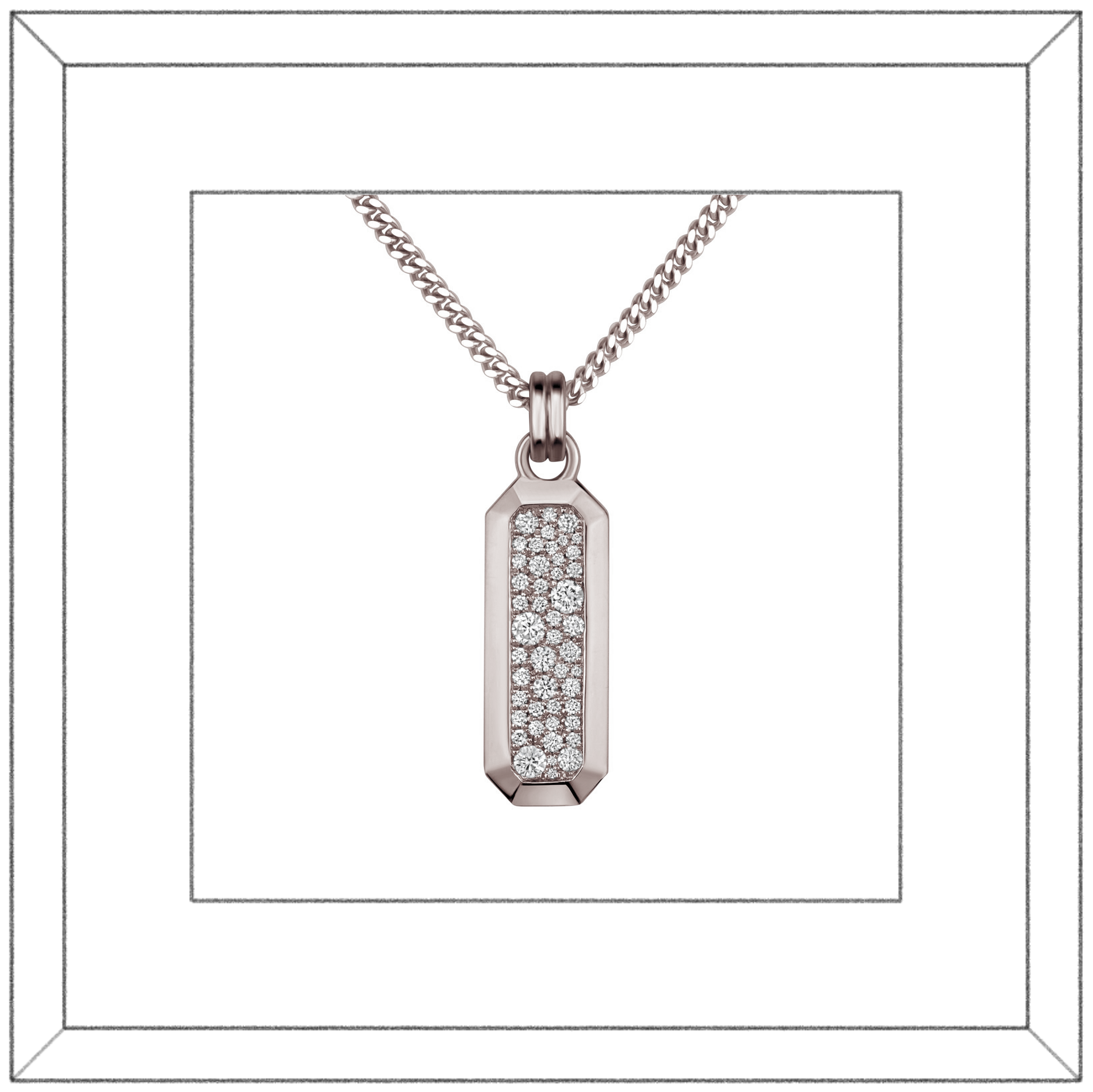 Vertical Romana Tag, Pave'