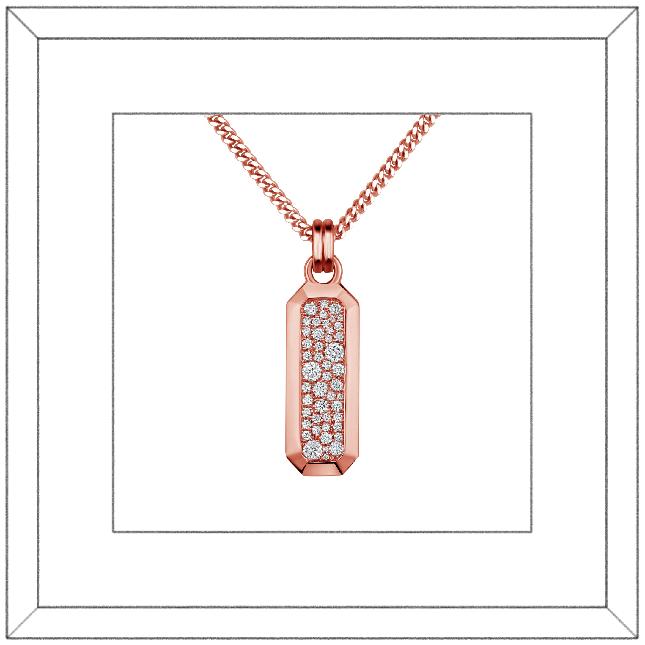 Vertical Romana Tag, Pave'
