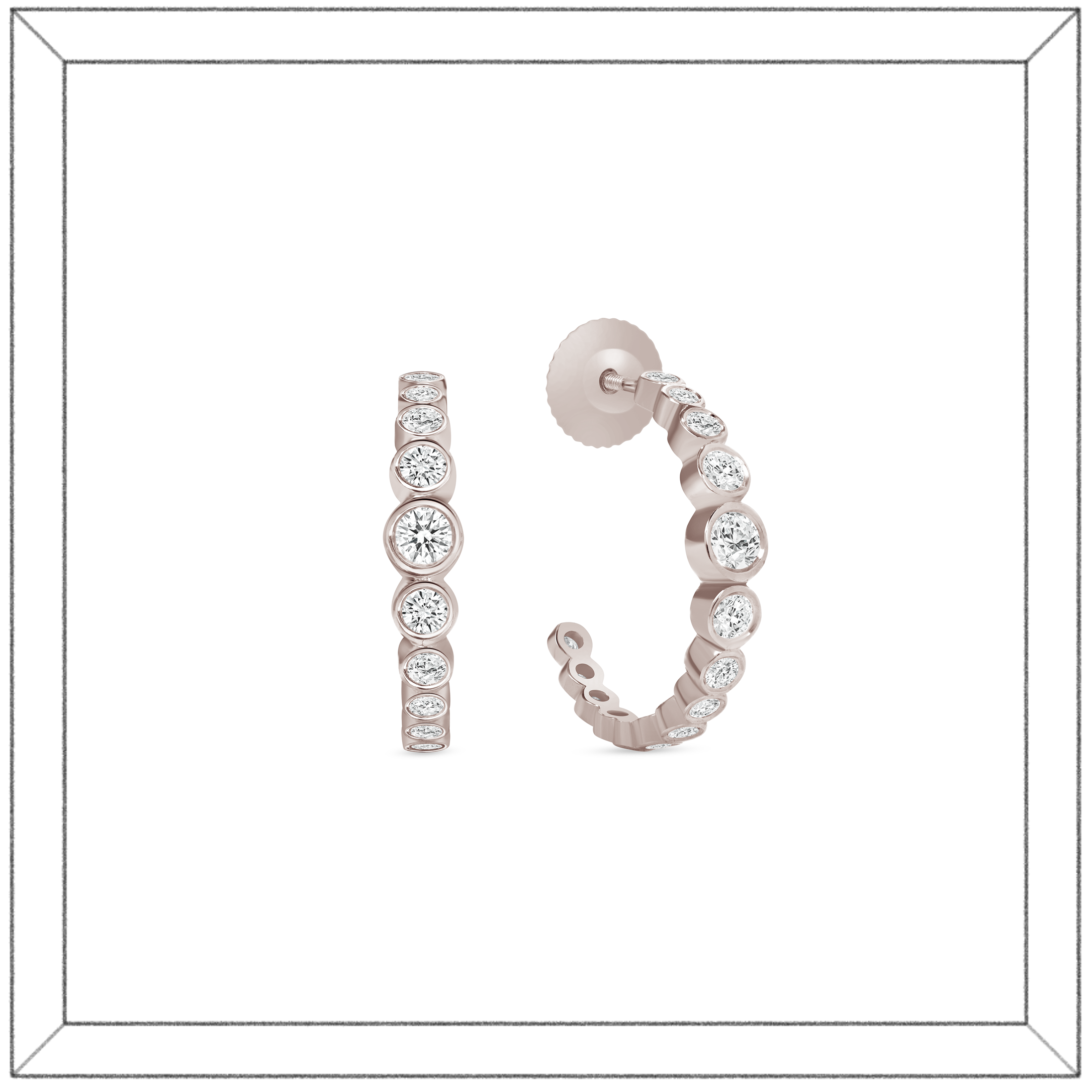 Leggera Huggie Earrings