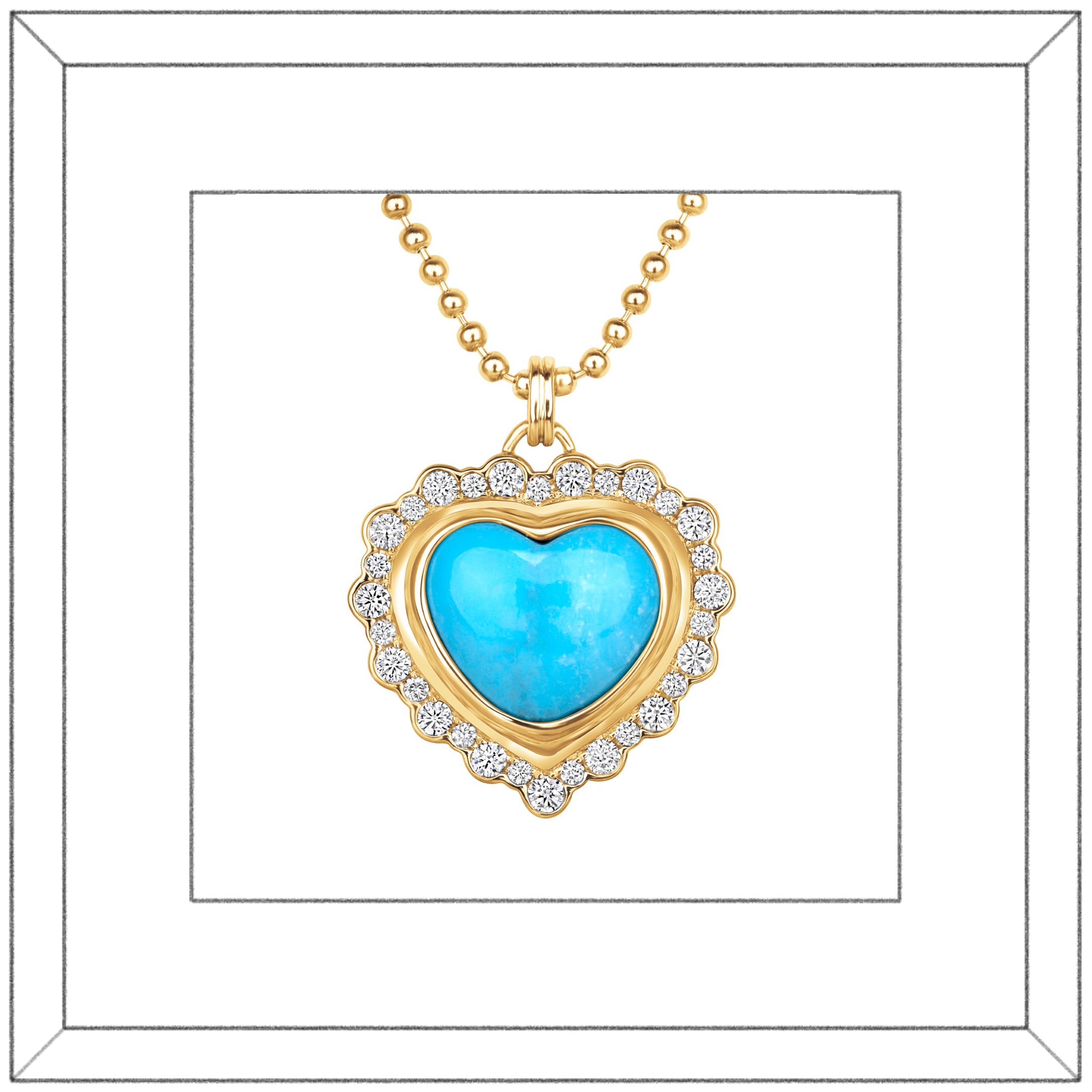 Ornare Turquoise Necklace