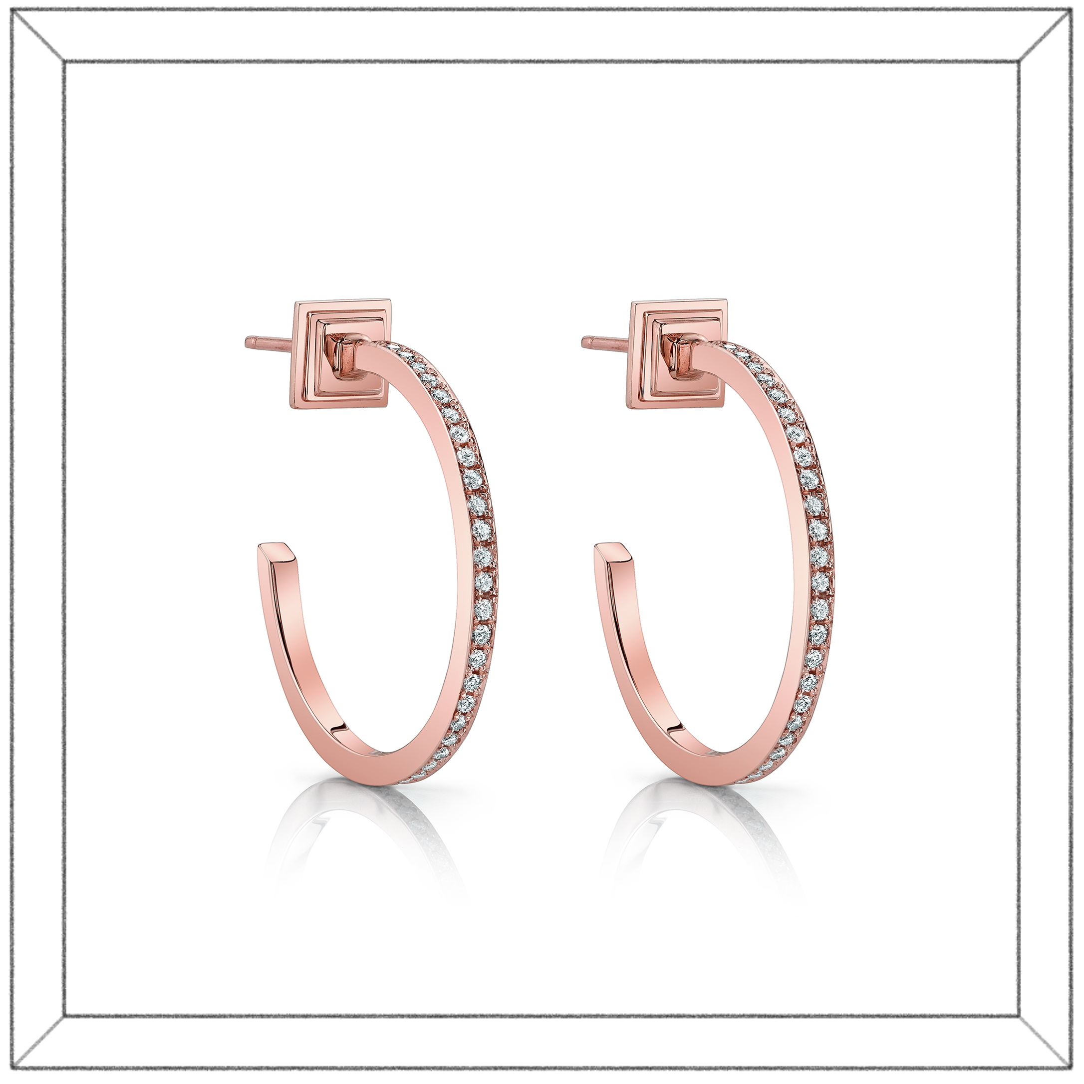 XL Coria Hoop Earrings