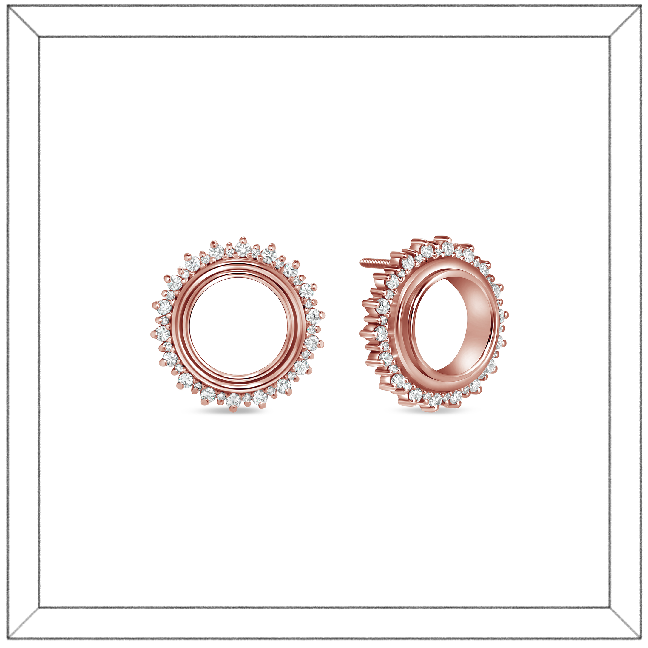 XL Sole Luce Earrings