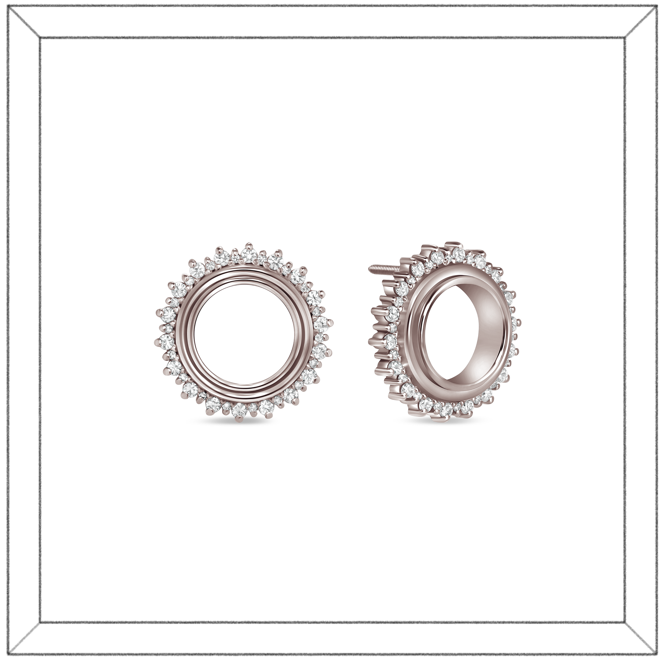 XL Sole Luce Earrings