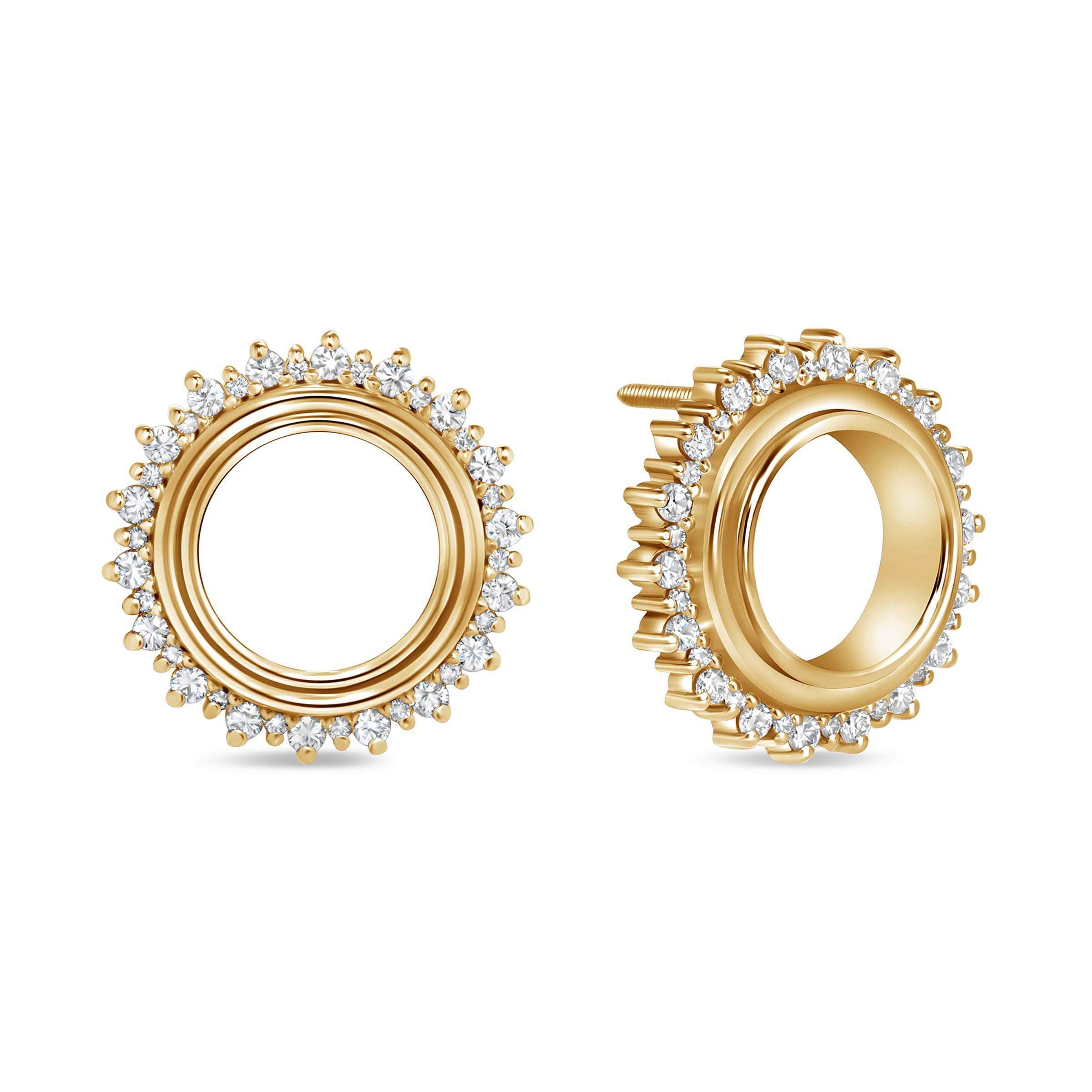 XL Sole Luce Stud Earrings