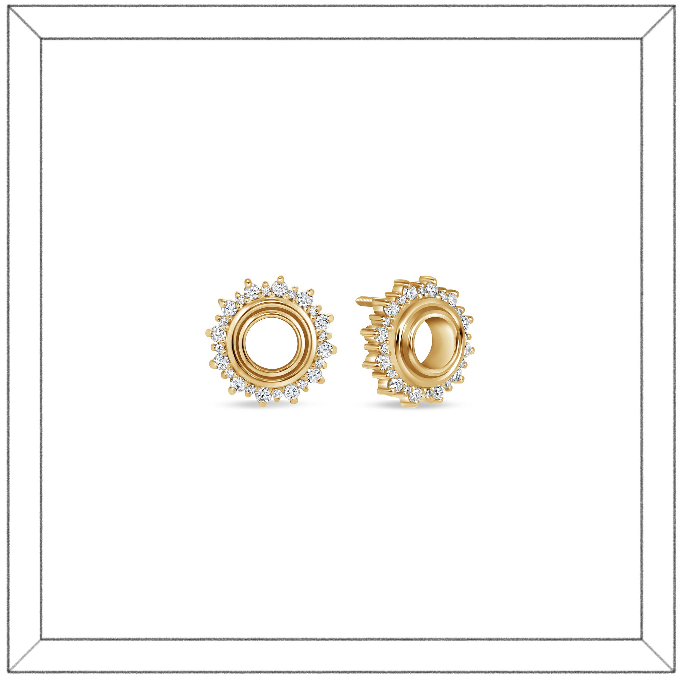 Petite Sole Luce Earrings