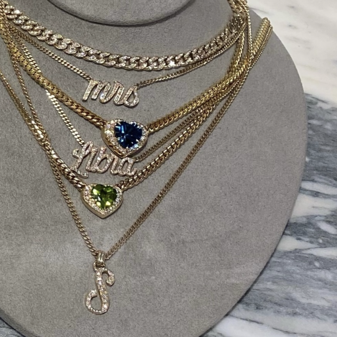 Tesoro Necklace, Peridot