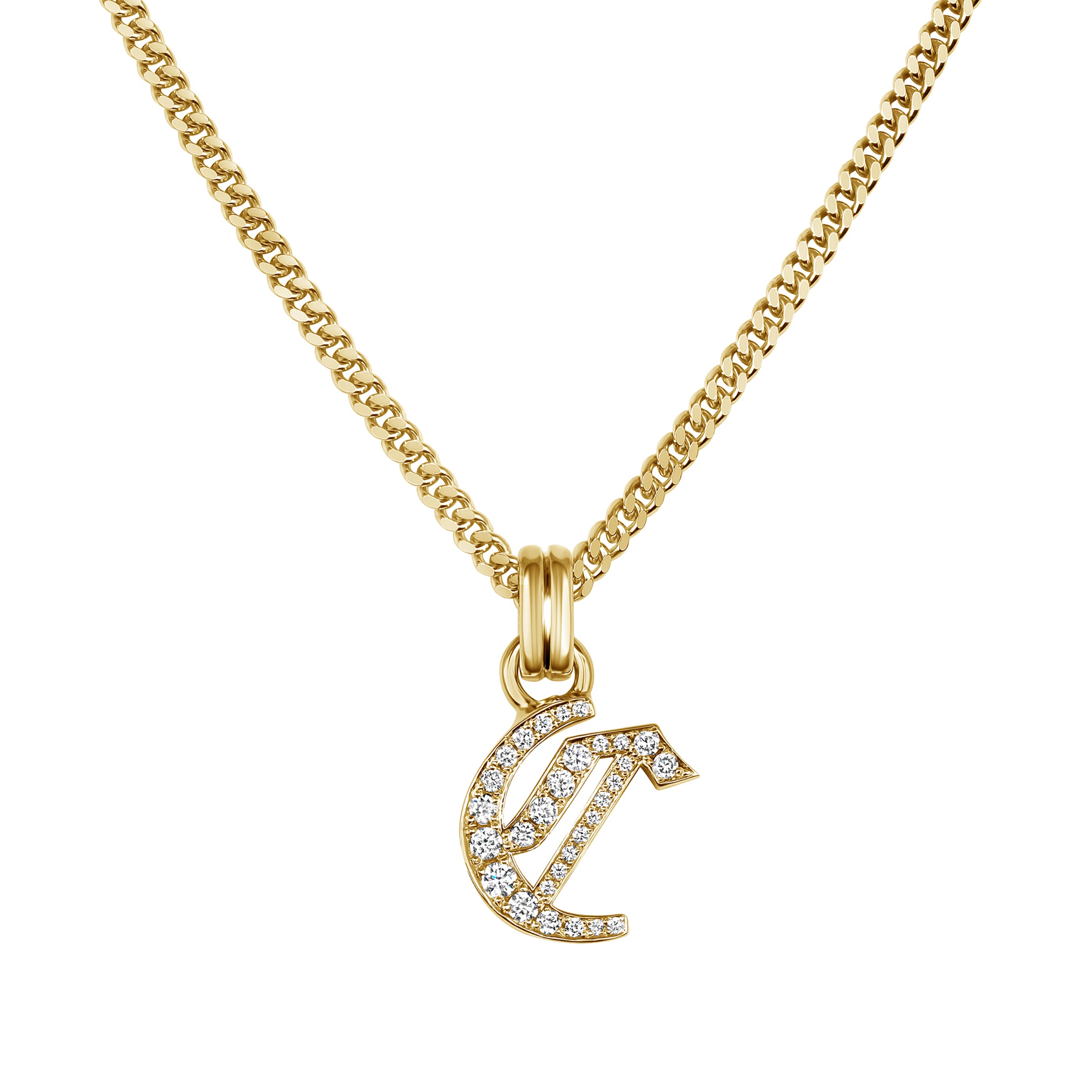 La Firma Initial Necklace, Small