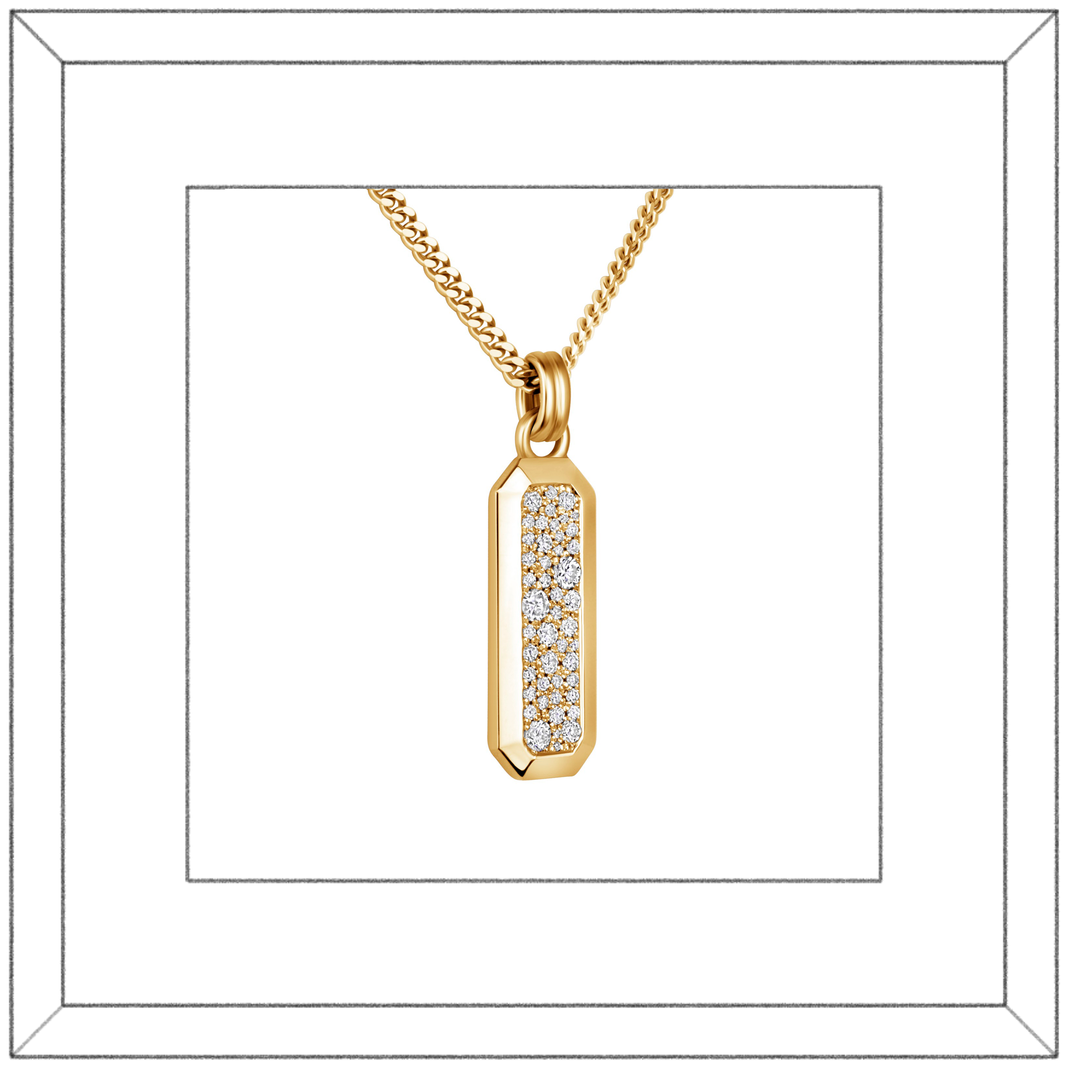 Vertical Romana Tag, Pave'