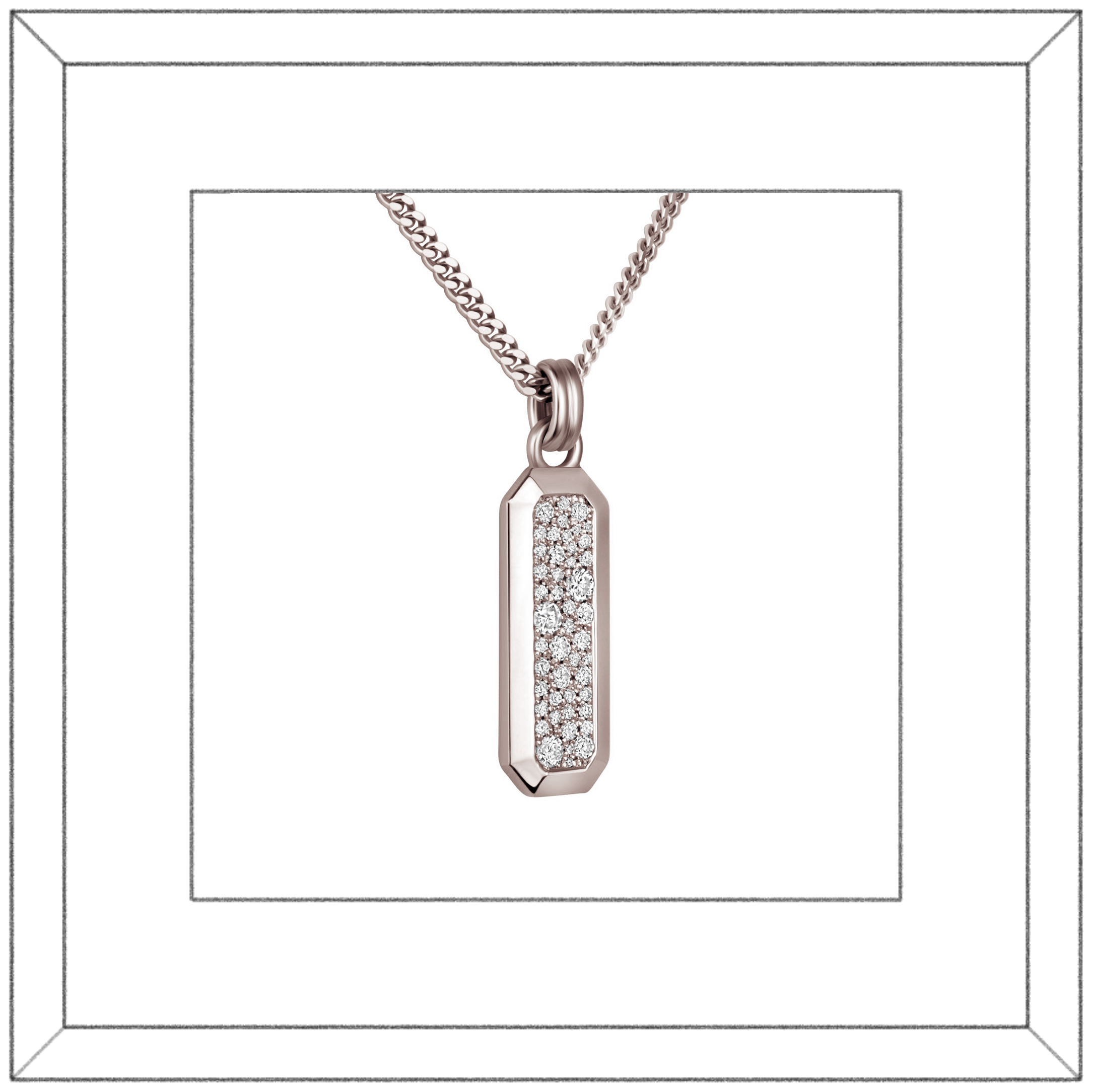 Vertical Romana Tag, Pave'