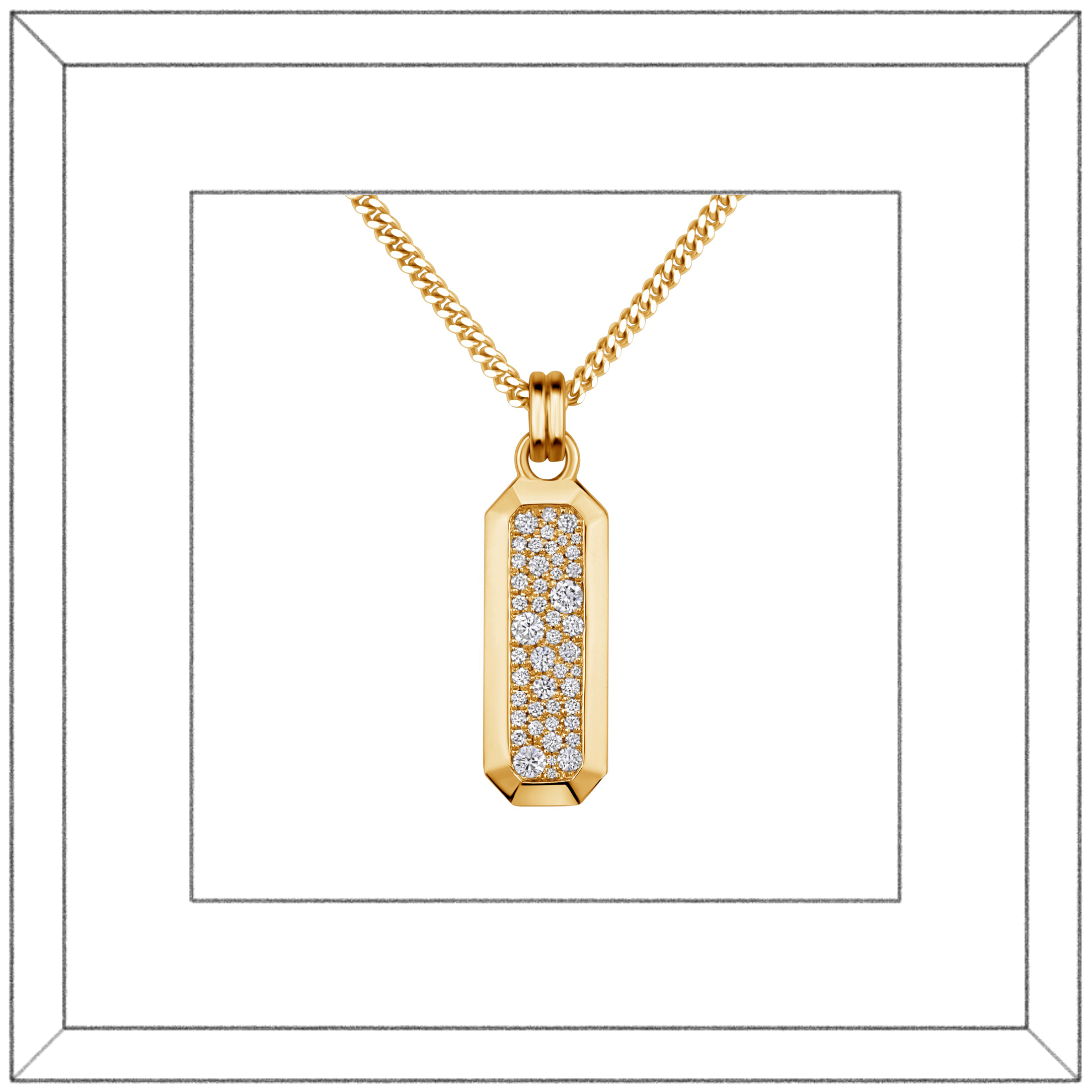 Vertical Romana Tag, Pave'